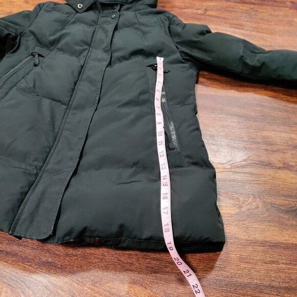 Vince Camuto Black Mid Down Quilter Winter Puffer Size S - Picture 10 of 14